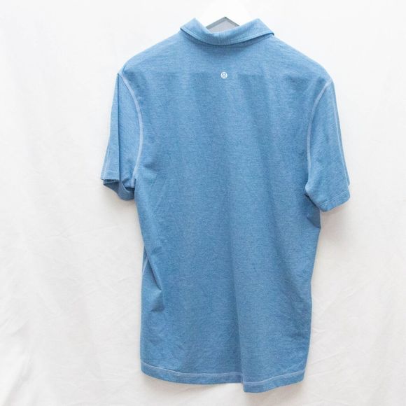 lululemon athletica Blue Polo Shirt - Picture 3 of 4